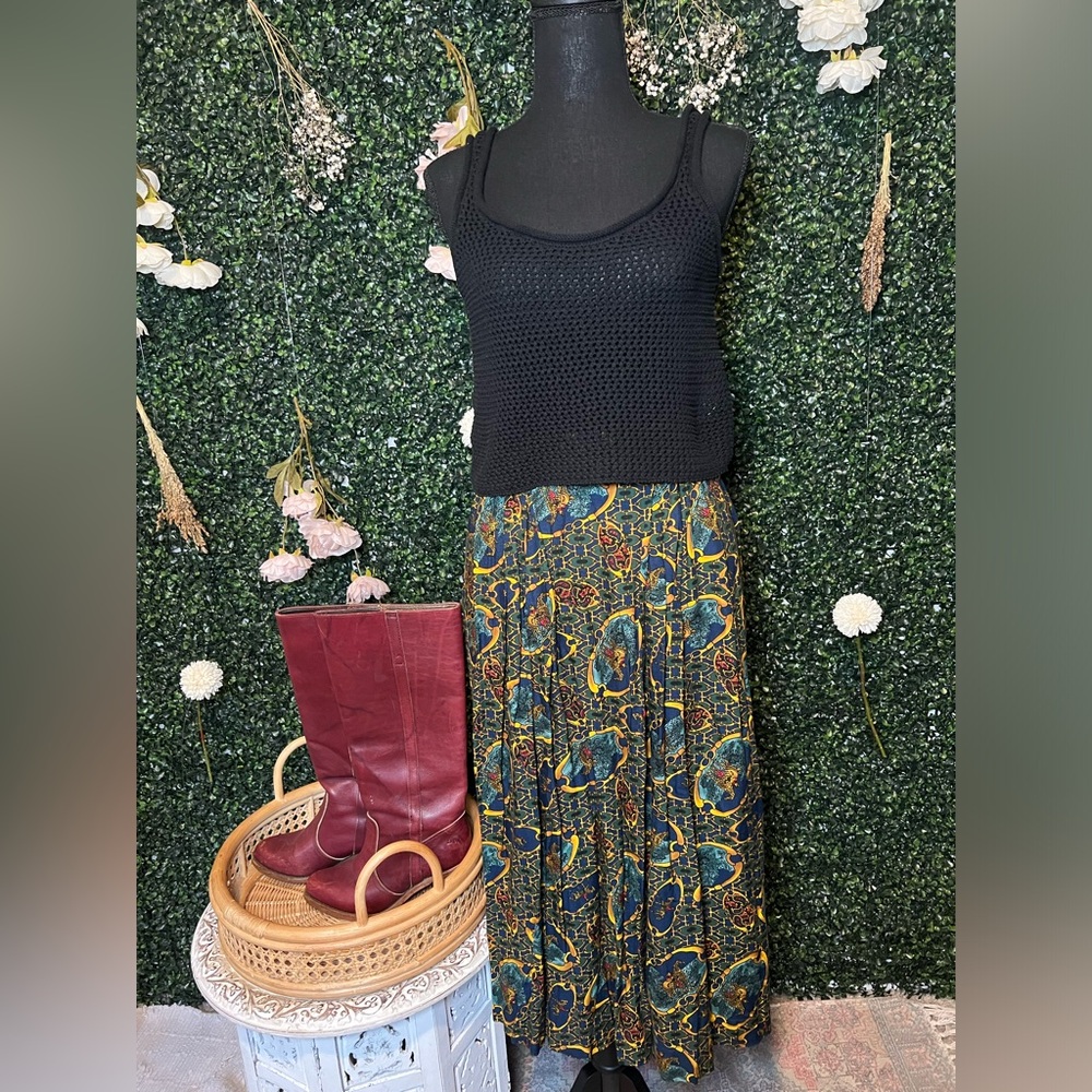 VINTAGE | Sophisticates Pendleton Equestrian Skirt